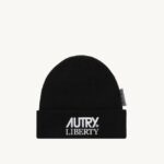 homens boné Liberty com estampa de logo preto Autry 86XF143