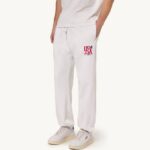 homens calças de logotipo icônico branco Autry 86XF122