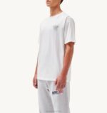 homens camiseta branca decote careca com estampa liberty Autry 86XF117 - Image 2