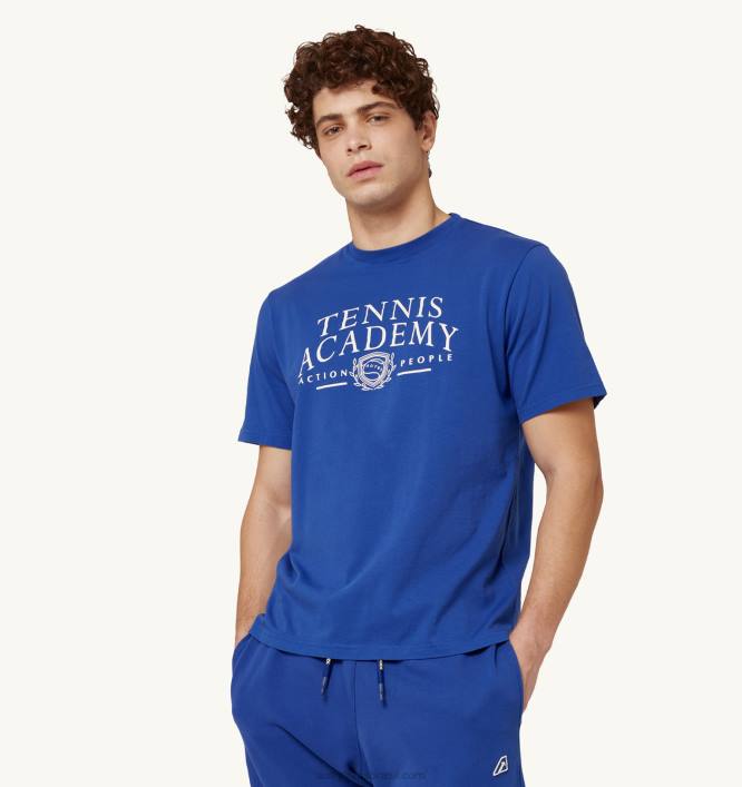 homens_camiseta_decote_careca_azul_autry_86xf92.jpg homens camiseta decote careca azul Autry 86XF92 - Image 1