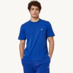 homens camiseta decote careca azul Autry 86XF99