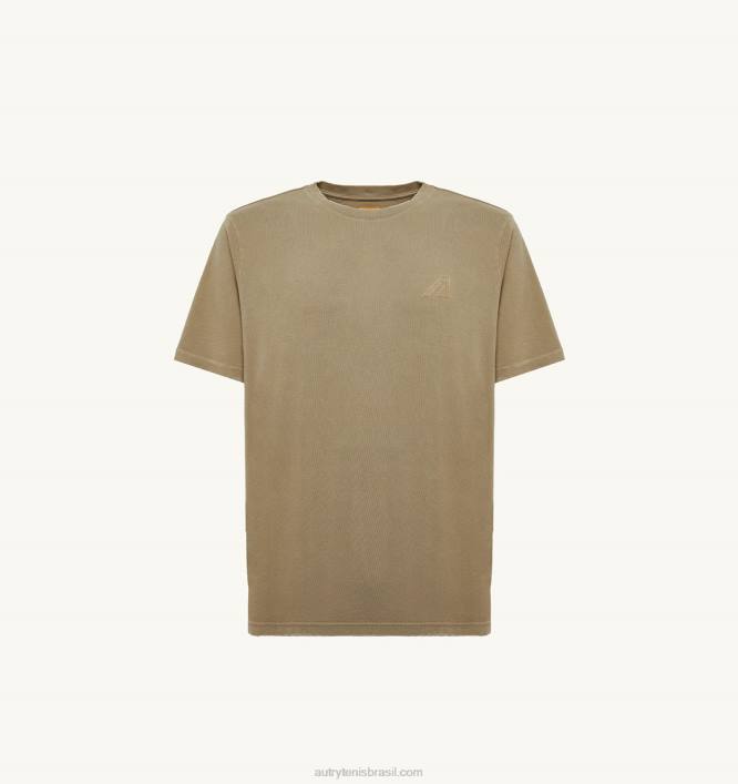 homens camiseta decote careca supervintage verde Autry 86XF108 - Image 4