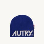homens gorro com logo jacquard azul Autry 86XF135