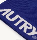 homens gorro com logo jacquard azul Autry 86XF135 - Image 3