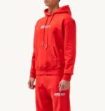 homens icônico logo moletom com capuz vermelho Autry 86XF112 - Image 2