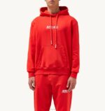 homens icônico logo moletom com capuz vermelho Autry 86XF112