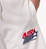 homens shorts com logotipo icônico branco Autry 86XF126 - Image 4