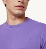 homens supervintage camiseta decote careca roxa Autry 86XF98 - Image 3