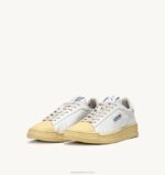 homens tênis baixo bob lutz em couro branco Autry 86XF86 - Image 2