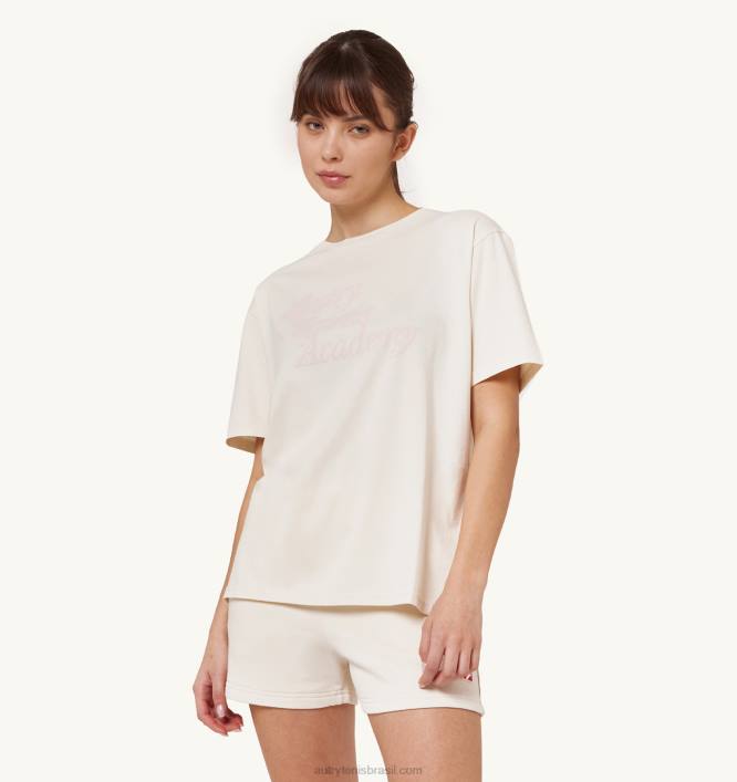 mulheres_academia_de_tenis_camiseta_decote_careca_branco_marfim_autry_86xf288.jpg mulheres academia de tênis camiseta decote careca branco marfim Autry 86XF288 - Image 1