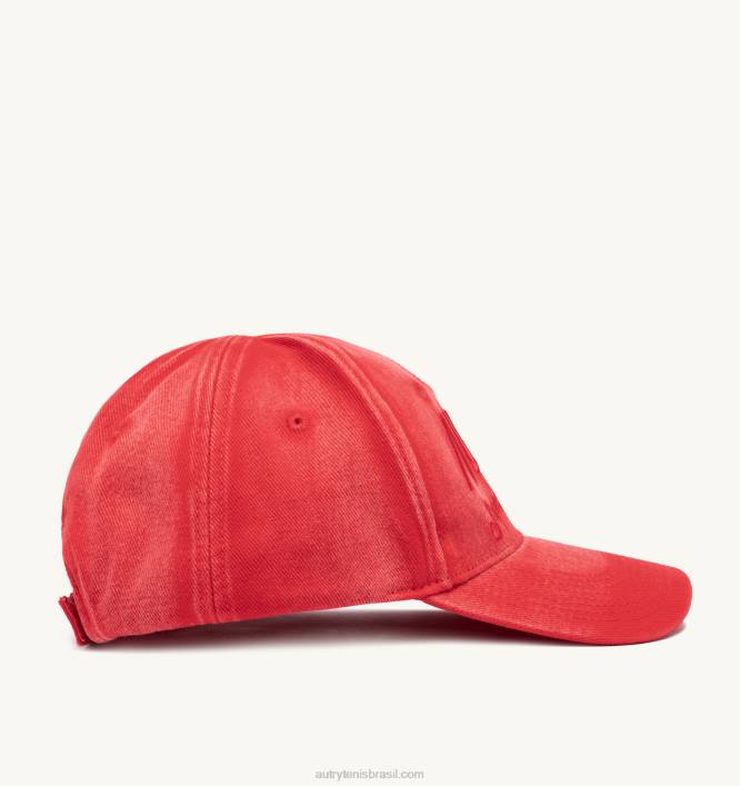mulheres boné com logo supervintage vermelho Autry 86XF146 - Image 2
