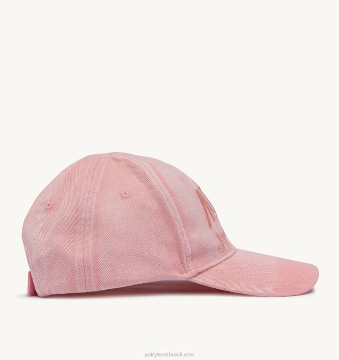 mulheres boné supervintage logo rosa Autry 86XF144 - Image 2