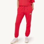mulheres calça logo aeróbica fúcsia Autry 86XF304