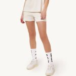 mulheres calção de academia de tênis branco Autry 86XF303