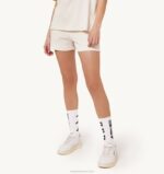 mulheres calção de academia de tênis branco Autry 86XF303