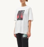 mulheres camiseta branca decote careca com foto liberty Autry 86XF297 - Image 2
