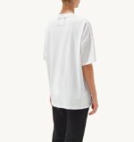 mulheres camiseta branca decote careca com foto liberty Autry 86XF297 - Image 3