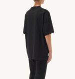 mulheres camiseta decote careca com estampa liberty preta Autry 86XF300 - Image 3