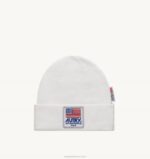 mulheres gorro com patch de logo branco Autry 86XF138