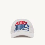 mulheres icônico logotipo boné branco Autry 86XF133