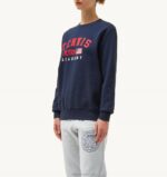 mulheres icônico moletom com logo de tênis azul Autry 86XF298 - Image 2