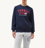 mulheres icônico moletom com logo de tênis azul Autry 86XF298