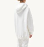 mulheres moletom branco com capuz e foto liberty Autry 86XF296 - Image 3