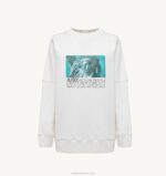 mulheres moletom com foto da liberdade branco Autry 86XF299 - Image 5
