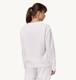 mulheres moletom com logo icônico decote careca branco Autry 86XF284 - Image 2