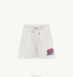 mulheres shorts com logotipo icônico branco Autry 86XF307 - Image 5