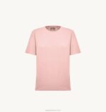 mulheres supervintage camiseta decote careca rosa Autry 86XF279 - Image 4