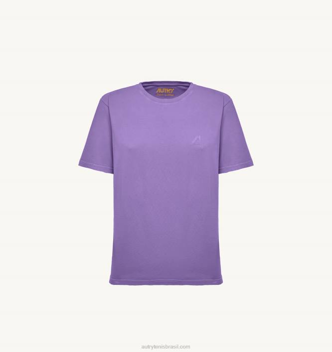 mulheres supervintage camiseta decote careca roxa Autry 86XF285 - Image 4