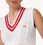 mulheres vestido de patch de logotipo de tênis Autry 86XF276 - Image 3